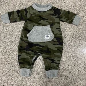 Baby Gap camo onesie